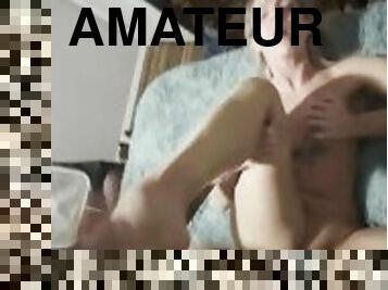 papa, orgasme, chatte-pussy, femme, amateur, ejaculation-sur-le-corps, énorme-bite, ados, couple, salope