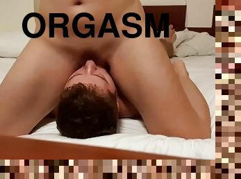 orgasm, tasnit, jet-de-sperma, pov, frumoasa, calarind, stand-pe-fata