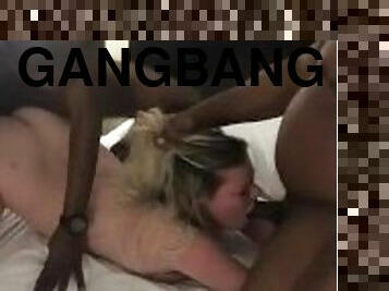 BBC Gangbang 21 year old Hotwife P:1