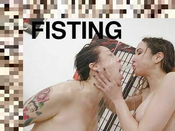 fisting, orgasme, pisser, giclée, anal, fellation, énorme-bite, milf, hardcore, fellation-profonde