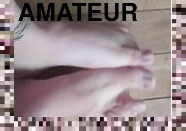 amateur, gay, pieds, point-de-vue, fétiche, solo, tatouage, orteils