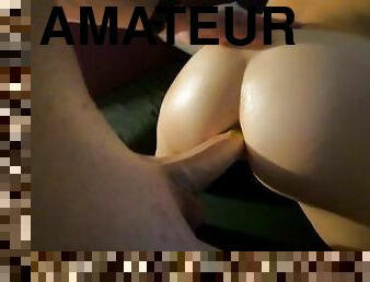 orgasme, amateur, anal, milf, maison, couple, première-fois, dure