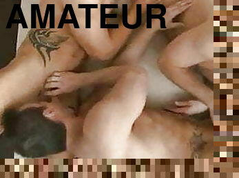 masturbation, amateur, énorme-bite, gay, maison, couple, sexe-de-groupe, américaine