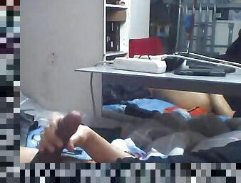 masturbação, magro, amador, brinquedo, gay, penetração-de-braço, jovem18, webcam, sozinho, leite