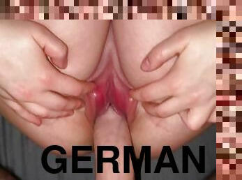 muschi, dilettant, junge, deutsch, creampie, paar, beule, fest-tight, perfekt, glied