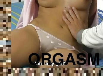 orgasme, remaja, gambarvideo-porno-secara-eksplisit-dan-intens, pacar-perempuan, bersetubuh, ketat, tidak-berdosa, saat-tidak-perawan-lagi, perawan, berambut-cokelat