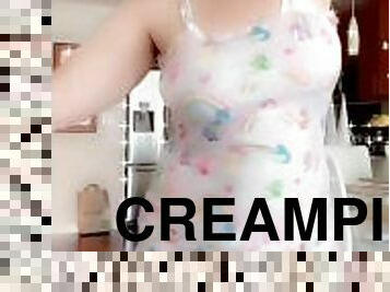 pantat, tua, anal, sayang, blowjob-seks-dengan-mengisap-penis, creampie-ejakulasi-di-dalam-vagina-atau-anus-dan-keluarnya-tetesan-sperma, wanita-gemuk-yang-cantik, bersetubuh, manis, lebih-tua