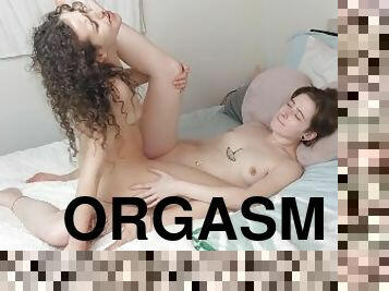 orgasm, pissande, fitta-pussy, kvinnligt-sprut, amatör, lesbisk, leksak, par