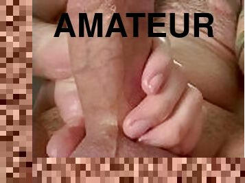 Stroking and Edging a Huge Cumload For My Cumslut