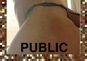 público, amador, anal, babes, brinquedo, sozinho