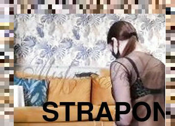 strapon, analano, veliki-kurac, bdsm, rob, kurva-slut, ponižavanje, dominacija, femdom