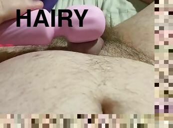Hairy chubby boy cums for daddy