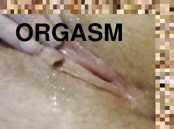 clitóris, masturbação, orgasmo, cona-pussy, esguincho, amador, lésbicas, adolescente, massagem, penetração-de-braço