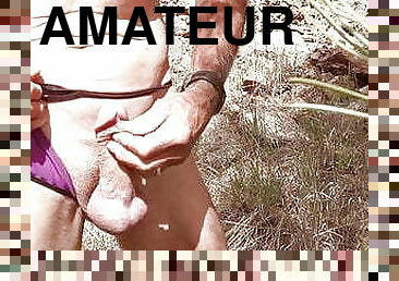 masturbacija, vani, u-javnosti, amaterski, homo, šuma