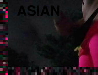 azijski, masturbacija, vani, u-javnosti, homo, japanci, kamera-cum, park