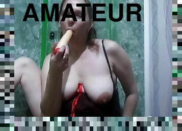 masturbation, orgasme, amateur, mature, milf, jouet, maman, doigtage, solo, rasé