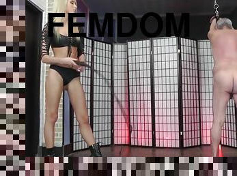 bdsm, slclav, blonda, amanta, femdom