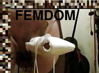 saimniece, femdom, āda