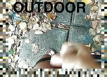 masturbation, en-plein-air, public, amateur, ejaculation-sur-le-corps, gay