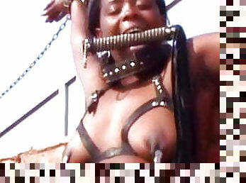 Black Girl Outdoor Public Humiliation