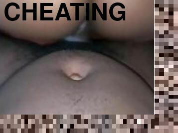Cheating while her bf go to the gas station (quickie)