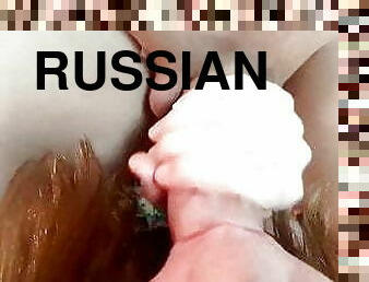 rosyjskie, robienie-loda, rude, szmata, pov, suka, sperma, europejskie, euro