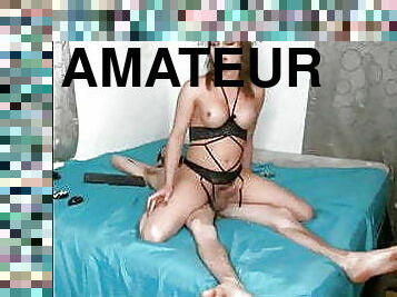 transsexuelle, amateur, anal, couple, horny, webcam