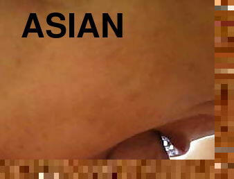 asiatisk, feit, kone, blowjob, hjemmelaget, bbw, lubben, filipinsk, pikk