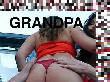 cul, papa, babes, ejaculation-sur-le-corps, granny, énorme-bite, branlette, horny, grand-papa, sucer