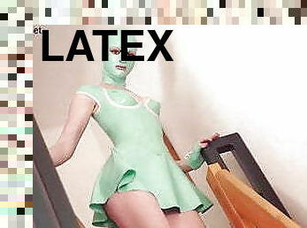 bdsm, décapage, latex, maîtresse, taquinerie