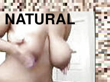 storatuttar, hårig, masturbation, fitta-pussy, naturlig, amerikansk, dildo