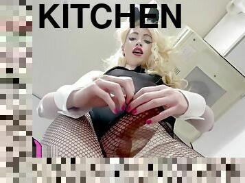 TS Bunnygirl in the Kitchen - Sasha de Sade