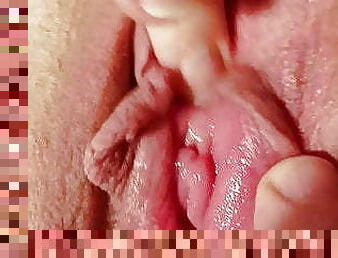 clitoris-bagian-atas-vagina-paling-sensitif, mastubasi, vagina-pussy, isteri, amatir, buatan-rumah, sudut-pandang