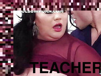 bbw teacher fucking
