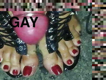 homo, stopala-feet, kamera, prsti
