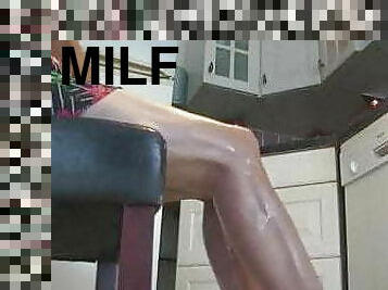 syahwat, milfs, cam, voyeur, tersembunyi, kasut-tumit-tinggi