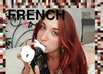 ASMR FRENCH JOI - Whispered instructions with countdown.