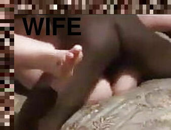 orgasme, isteri, creampie-ejakulasi-di-dalam-vagina-atau-anus-dan-keluarnya-tetesan-sperma, hitam, suami, bersetubuh