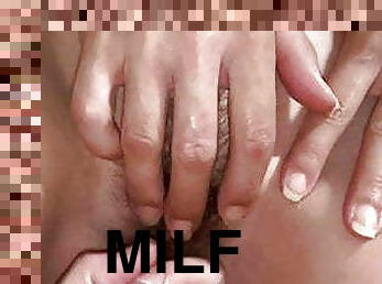 masturbation, orgasm, fru, amatör, avsugning, milf, fingerknull, slyna, sprut, knullande