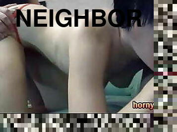 Beautiful Girl Fucked Hard from Behind by Neighbor
