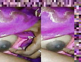 Today Exclusive- Cute Bangla Girl Boob Pressi...