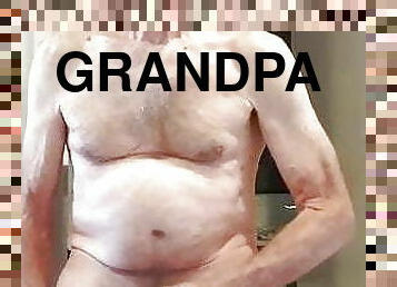 pai, masturbação, magro, gay, paizinho, avô-grandpa