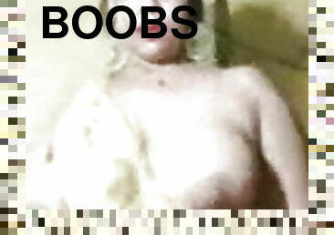 Showing boob my gf