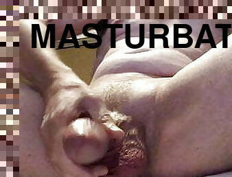 masturbação, pénis-grande, gay, gozando, webcam, sozinho