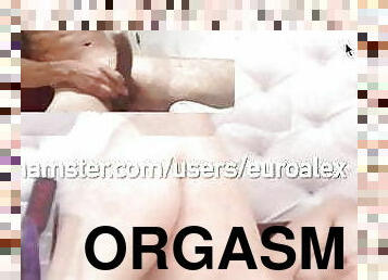 orgazem, velik-penis, par, spletna-kamera, cuckold, kurac