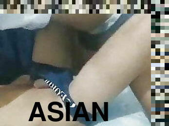 asiatique, masturbation, en-plein-air, énorme-bite, gay, branlette, massage, indien, couple, famille