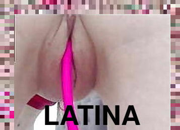 masturbação, cona-pussy, latina, webcam