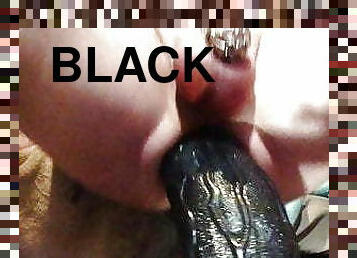 New massive black dildo 