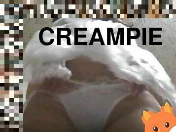 pappa, doggy-style, orgasm, anal, hardcore, creampie, sväljer, sprut, dotter, mexikansk