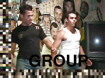 amatir, homo, seks-grup, brazil